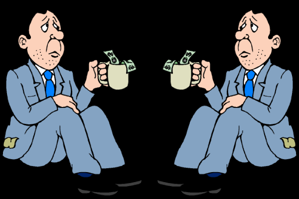 unconscious begging bowl