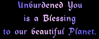 unburdened you is a blessing