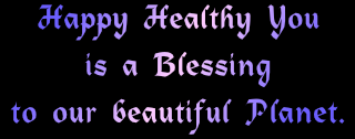 happy healthy you is a blessing